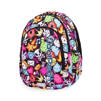 KUPRINĖ COOLPACK PRIME DOODLE. 2 SKYRIŲ