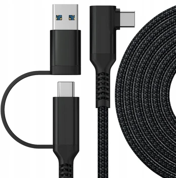 6m kabelis, skirtas Oculus Link / Quest / Quest 2 / Quest 3 Steam Vr Usb 3.2 Usb-c