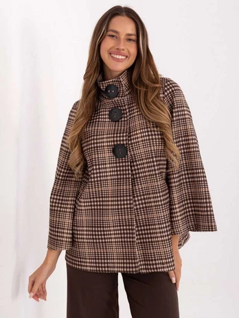 Italy Moda Płaszcz-IT-PL-31820.25-ruda