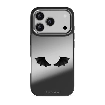 Wingspan - iPhone 17 Pro Case, Elite Mirror Dark (MagSafe) / Silver