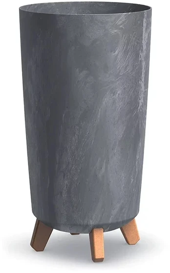 Vazonas GRACIA TUBUS SLIM, beton effect