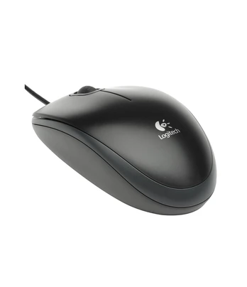 Optinė pelė Logitech B100, juodos spalvos