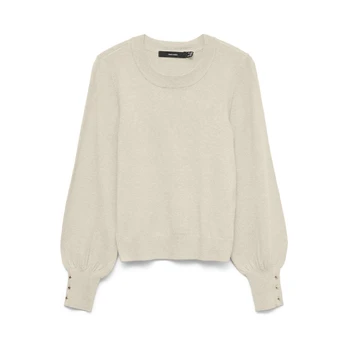 Megztinis moterims, Smėlio, Happy pullover