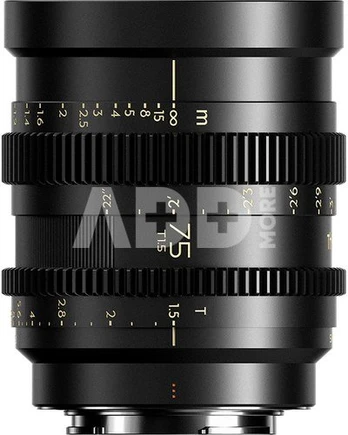 Thypoch DZOFilm Simera-C 75mm T1.5 FF Prime Cine Lens (E-Mount)