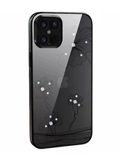Telefono dėklas Devia Crystal Flora Case For iPhone 12 Pro Max, Apple iPhone 12 Pro Max, juoda kaina