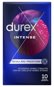 Durex Intense Orgasmic x 10 Stimuliuojantys prezervatyvai kaina