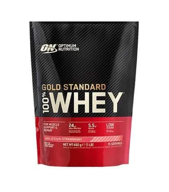 OPTIMUM NUTRITION Gold Standard 100% Whey - 450-480g Double Rich Chocolate