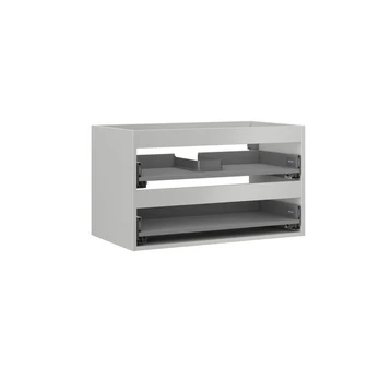 Praustuvo spintelės korpusas Mexen Box-A, 80 cm, 2 stalčiai, Grey matt