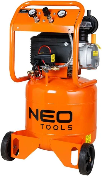 Neo Tools Vertikalus alyvos kompresorius 40l, 230V
