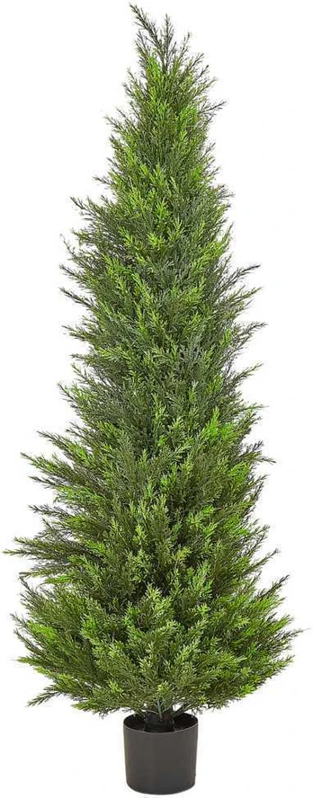 Beliani Dirbtinis augalas CEDAR TREE 153 cm žalias
