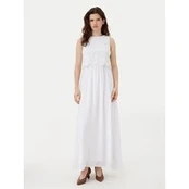 Vila Kokteilinė suknelė Milina 14100341 Balta Regular Fit