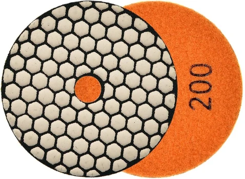 Deimantinis poliravimo diskas Gr200 100mm sausam šlifavimui
