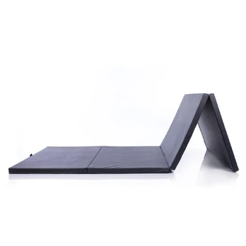 Sulankstomas gimnastikos čiužinys Black 122x244cm