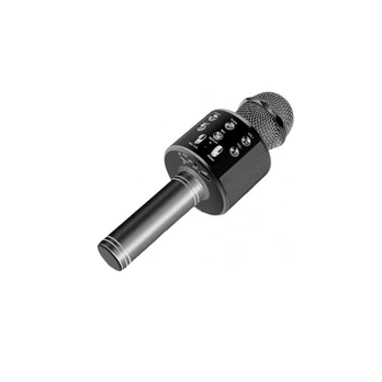 Riff WS-858 Karaoke Microphone with Speakers Aux and Micro SD Black