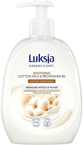 Skystas muilas Luksja cotton and provitamin B5, 0.5 l