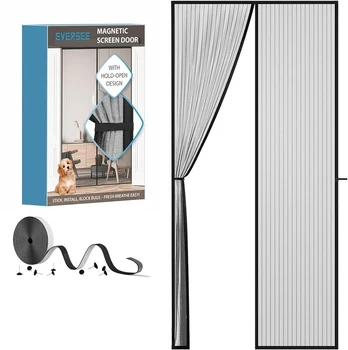 Eversee magnetinis tinklelis nuo uodų durims 90x200 cm