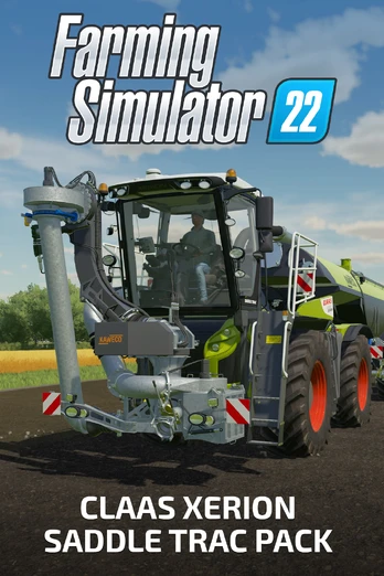Fs22: Claas Xerion Saddle Trac Xbox