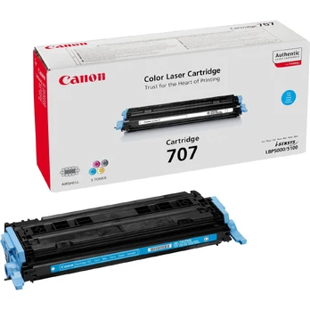 Canon 707 Originalus Žydras 1 vnt