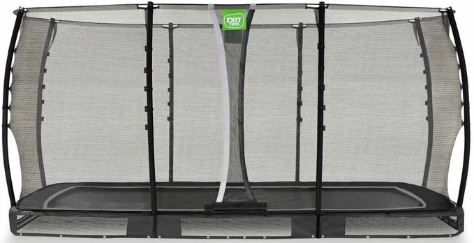 EXIT Allure Classic ground trampoline 244x427cm - juodas