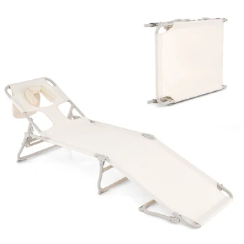 Bonideco Select Gultas 190x56x32cm., smėlio spalvos