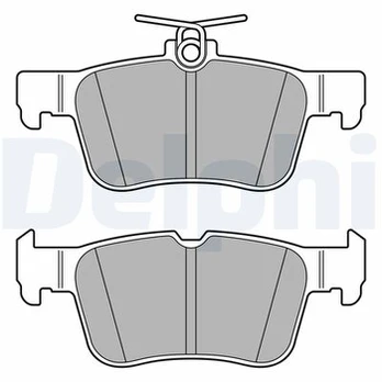 DELPHI LP3590 Brake pad set