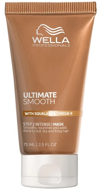 Wella ULTIMATE SMOOTH maitinanti kaukė su skvalanu ir omega-9, 75 ml