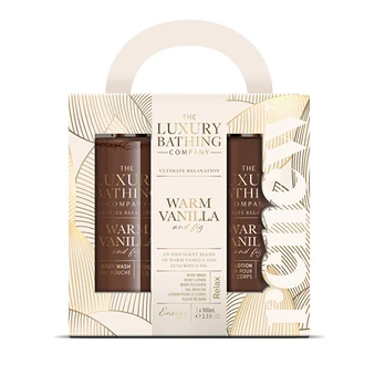 The Luxury Bathing Company Vanilla gift set 3 pcs Moterims