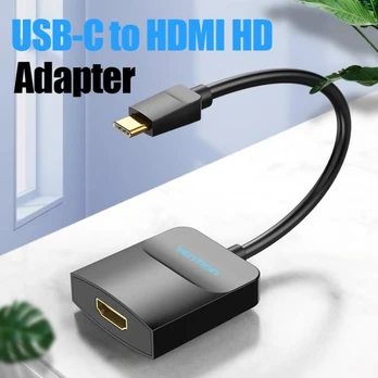 Vention USB-C to HDMI external video adapter 0.15m Juodas