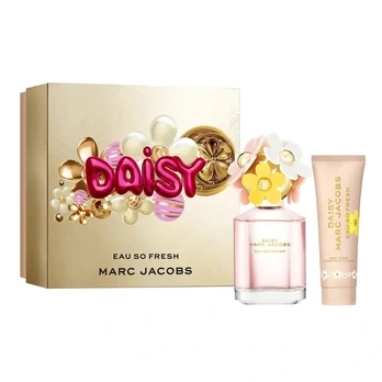 SET MARC JACOBS Daisy Eau So Fresh EDT spray 75ml + BODY LOTION 75ml