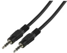 Kabelis 3.5mm uz 3.5mm stereo spraudnis 0.5m