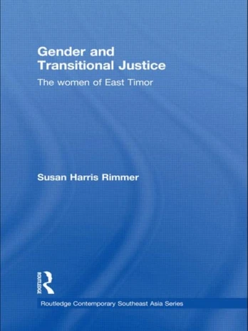 Gender and Transitional Justice