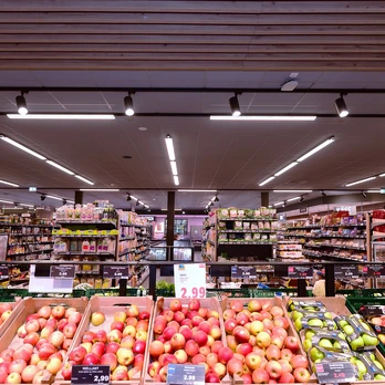 LED bėginis prožektorius "Lucea" 3 grandinių 15W juodas