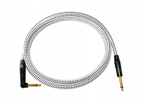 Raudona's Gcf1230 Bw 3m gitaros laidas, kampinis jungtis