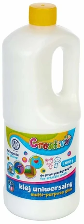 Klijai pva Astra Creative, 1 kg, balta kaina