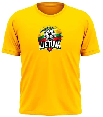 KS Marškinėliai Futbolas Lietuva, Dydis: L