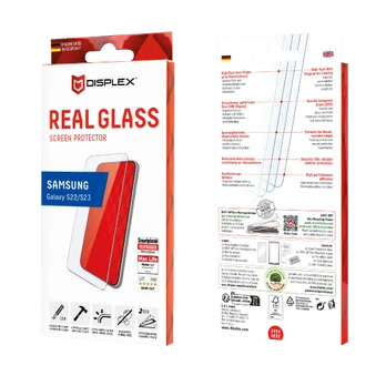 Samsung Galaxy S22/S23 Real 2D Glass By Displex Transparent