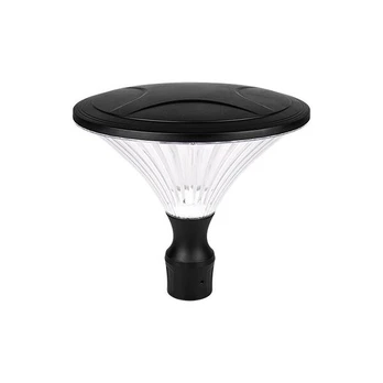 Lauko parko šviestuvas Plexio E27, juodas, IP65