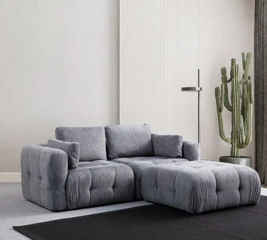 Sofa Asir Amaris, pilkas