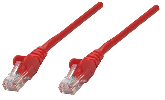 INTELLINET Patchkabel Cat6A CU S/FTP LSZH 20.0m raudona