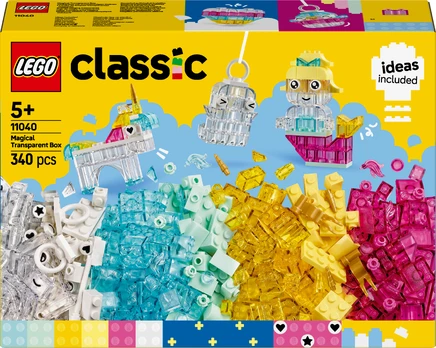 LEGO Classic 11040 Magiška permatoma dėžutė