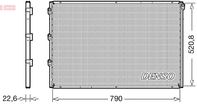 Kondicionieriaus radiatorius DCN99078
