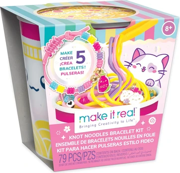MAKE IT REAL Rinkinys „Makaronų apyrankės“