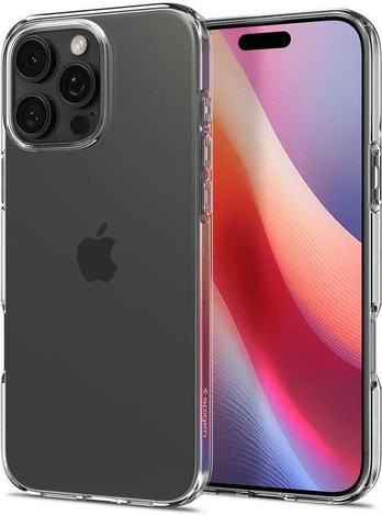 Dėklas Spigen Crystal Flex, crystal clear - iPhone 6.9" 2024