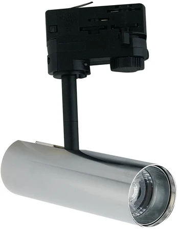7W LED trifazis bėginis šviestuvas ROCKET, chromo sp., 4000K