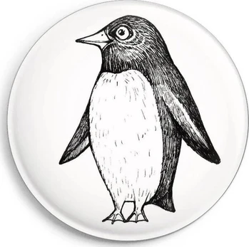 Dekoratyvinis "pingvinas Hubert" magnetas, 56 mm