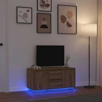 Televizoriaus spintelė su LED, artisano, 100x41x50 cm