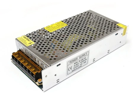 Modulinis maitinimo šaltinis 12V 120W 10A IP20