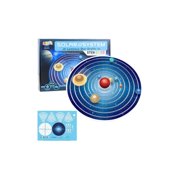 DIY Solar System Planets Plastic Educational Kit