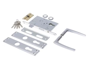 Įleidžiamoji spyna Kurzemes 407Z-35801/26, dažyta