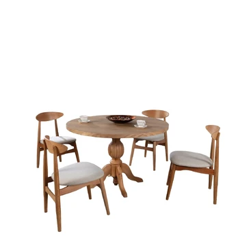 Virtuvės baldų komplektas Kalune Design Albero 139, rudas